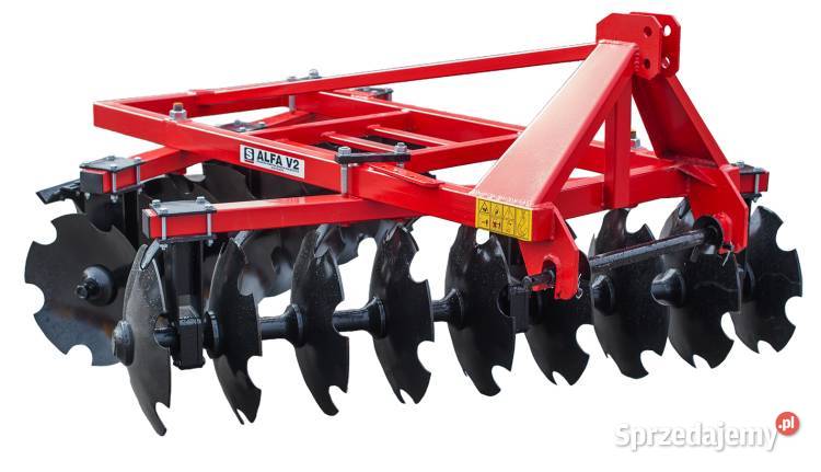 Brona talerzowa Alfa V2 fi 510 24m Pozostałe