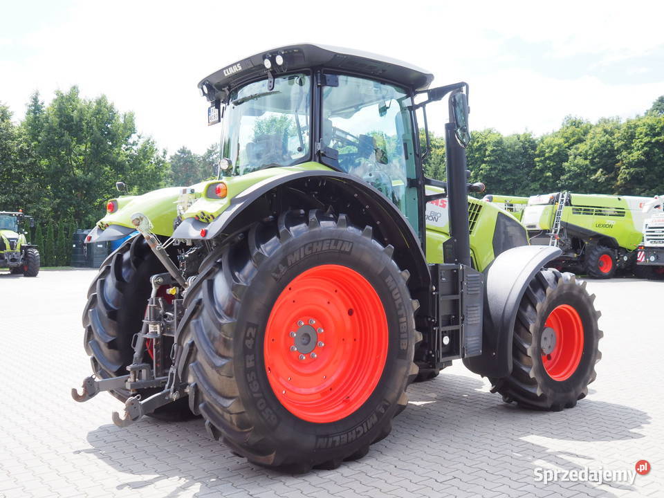 Claas Axion 810 CIS GPS RTK Ciągnik rolniczy Półbiegi pod obciążeniem wielkopolskie Stęszew