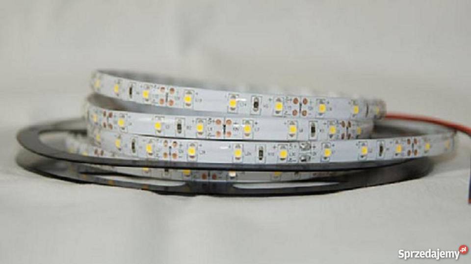 Taśma LED 24W 12V 300 SMD 3528 IP56i IP20 barwa biały małopolskie Wieprz sprzedam