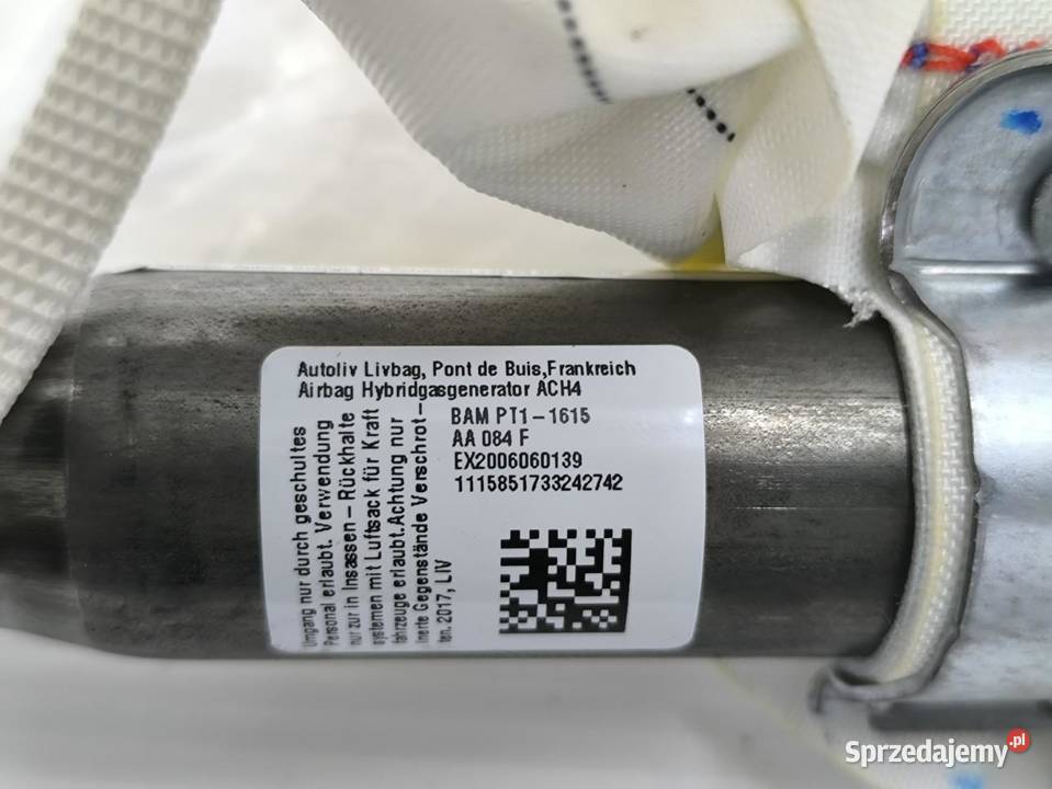 AIR BAG KURTYNA PRAWA FORD FOCUS MK3 LIFT KOMBI osobowe