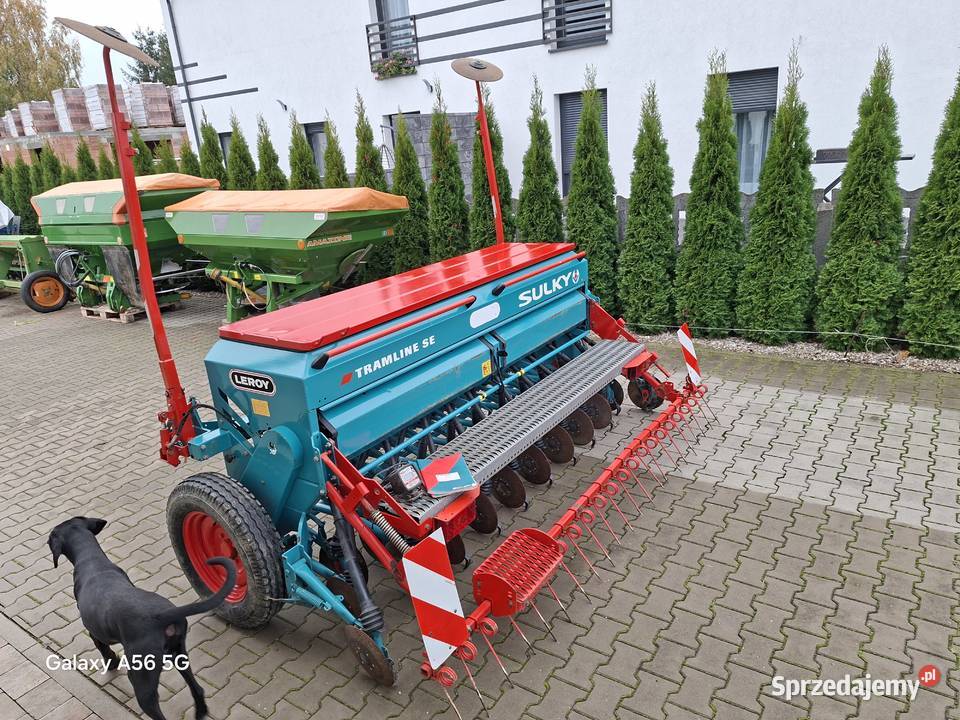 Siewnik talerzowy Sulkty Tramline SE znaczniki Września