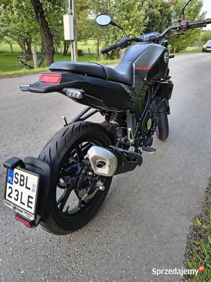 Benelli Leoncino 125 2022 przebieg 2600 Jaworzno sprzedam