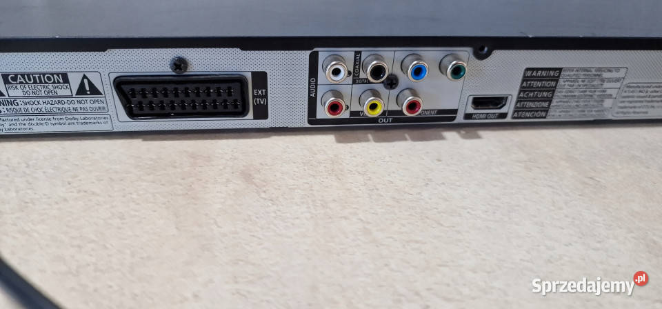 Odtwarzacz DVD Samsung DVDC550 CD player Międzychód