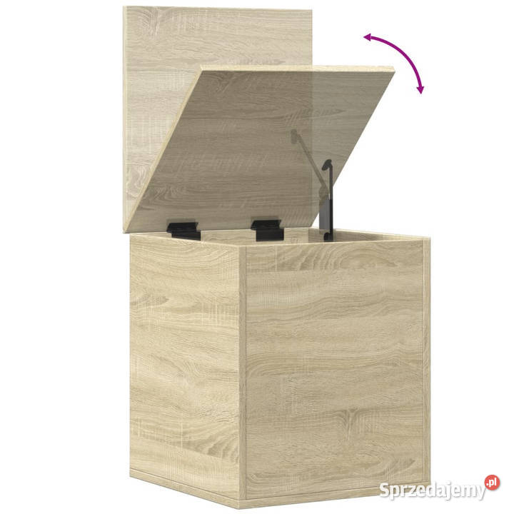 Skrzynia dąb sonoma 40x42x46 materiał Warszawa