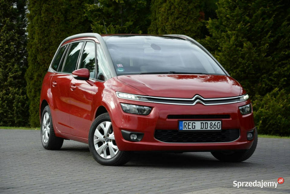 Citroen C4 Grand Picasso Virtual Cockpit Navi elektrochrom. lusterka boczne Ostrów Mazowiecka