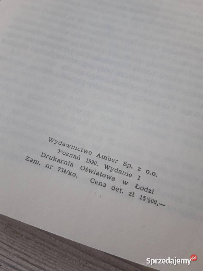 Robert Ludlum Transakcja Rhinemanna AMBER 1990 śląskie Bielsko-Biała sprzedam