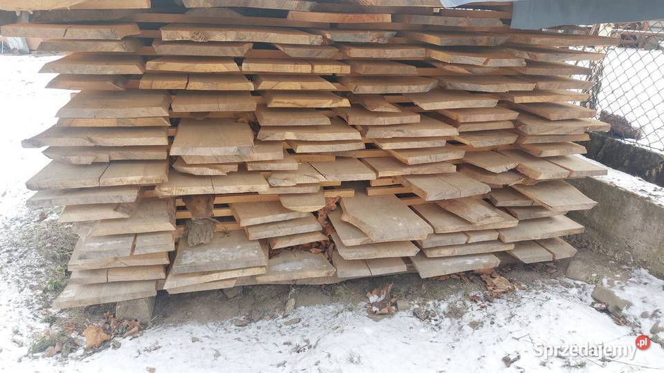 Deski jesionowe 32mm Pozostałe małopolskie Ponikiew