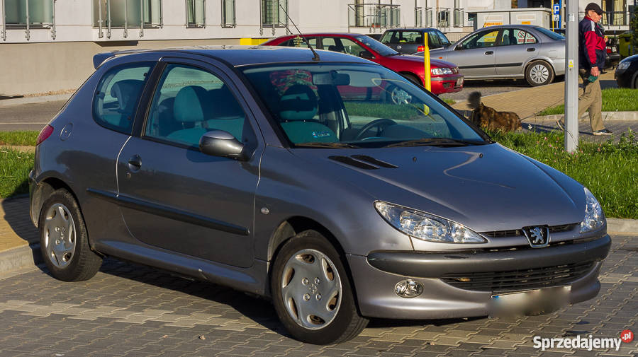 Peugeot 206 Zadbade wnętrze kobiety bezwypadkowy sprzedam