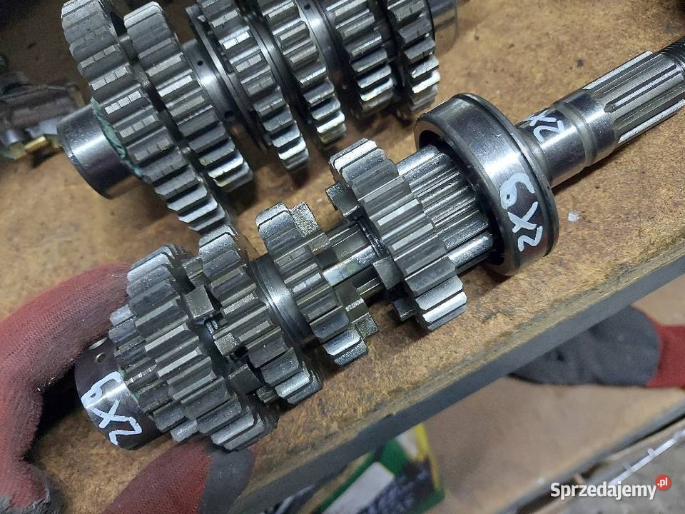Kawasaki ZX9R skrzynia biegów wodziki wałek ZX9