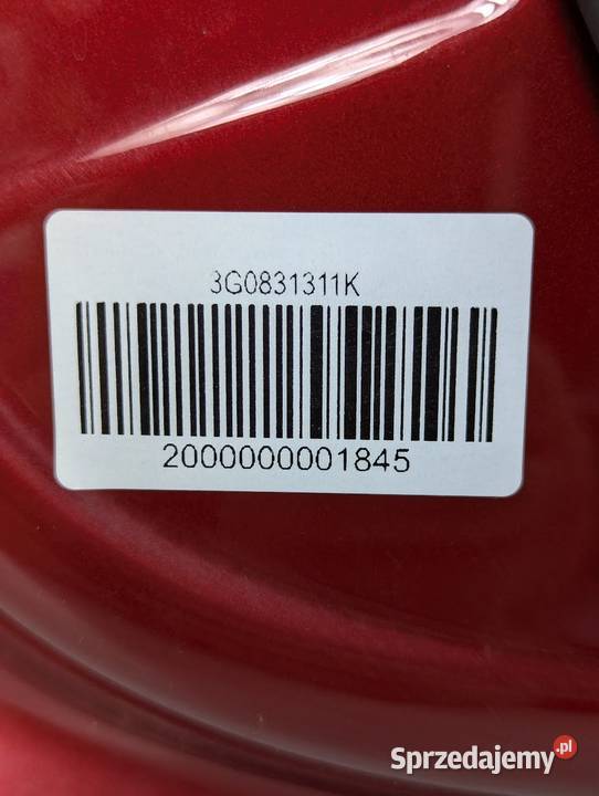 DRZWI LEWY PRZÓD VW PASSAT B8 3G0831311K Białystok