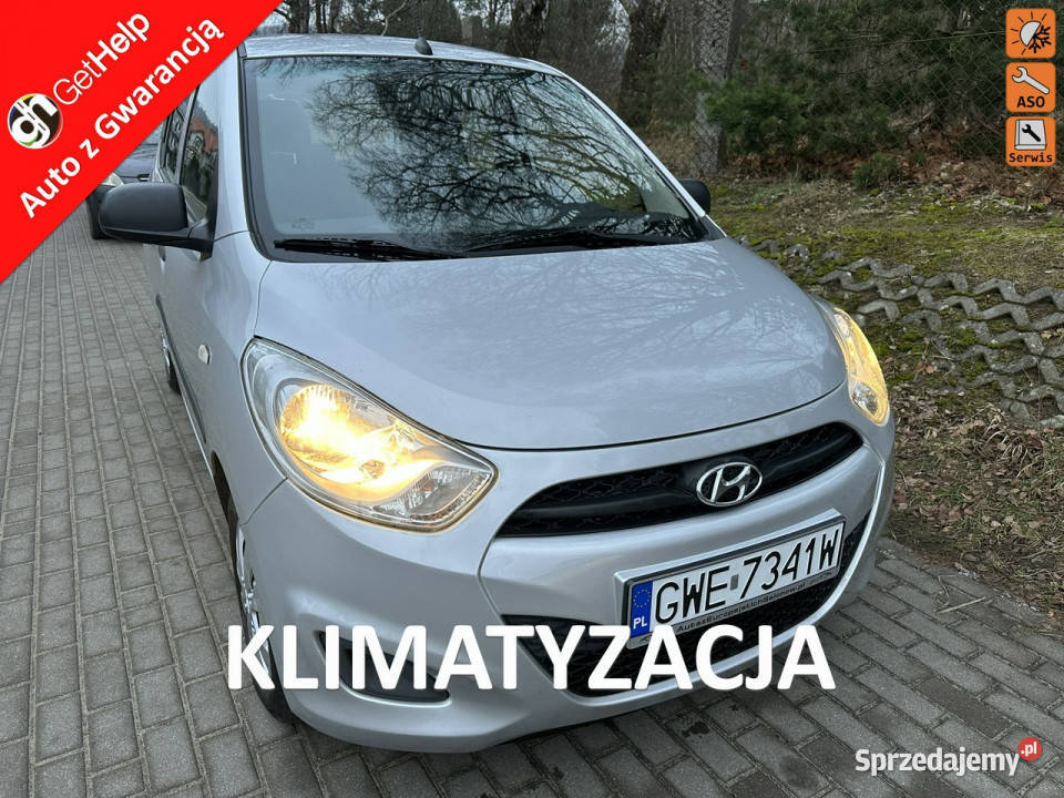 Hyundai i10 liftinguKlimatyzacjaIsofixPrzebieg Wejherowo