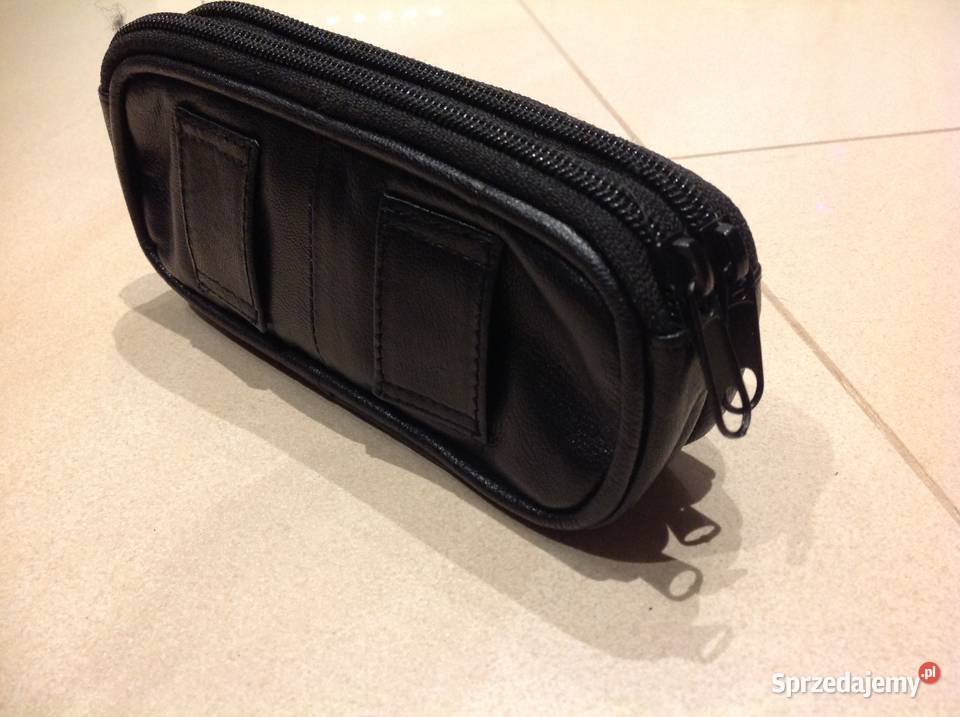 Nerka Czarna skórzana skóra naturalna Uniseks lubuskie Nowa Sól