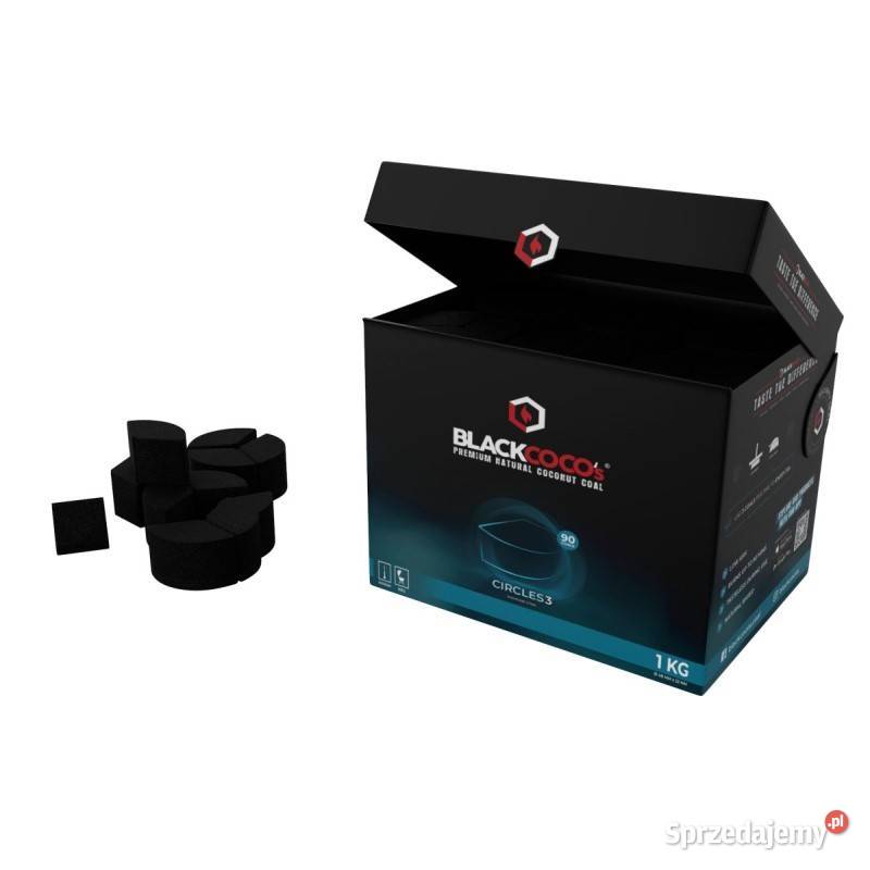 Blackcocos Circles3 Diamond Star Węgiel Kokosowy łódzkie