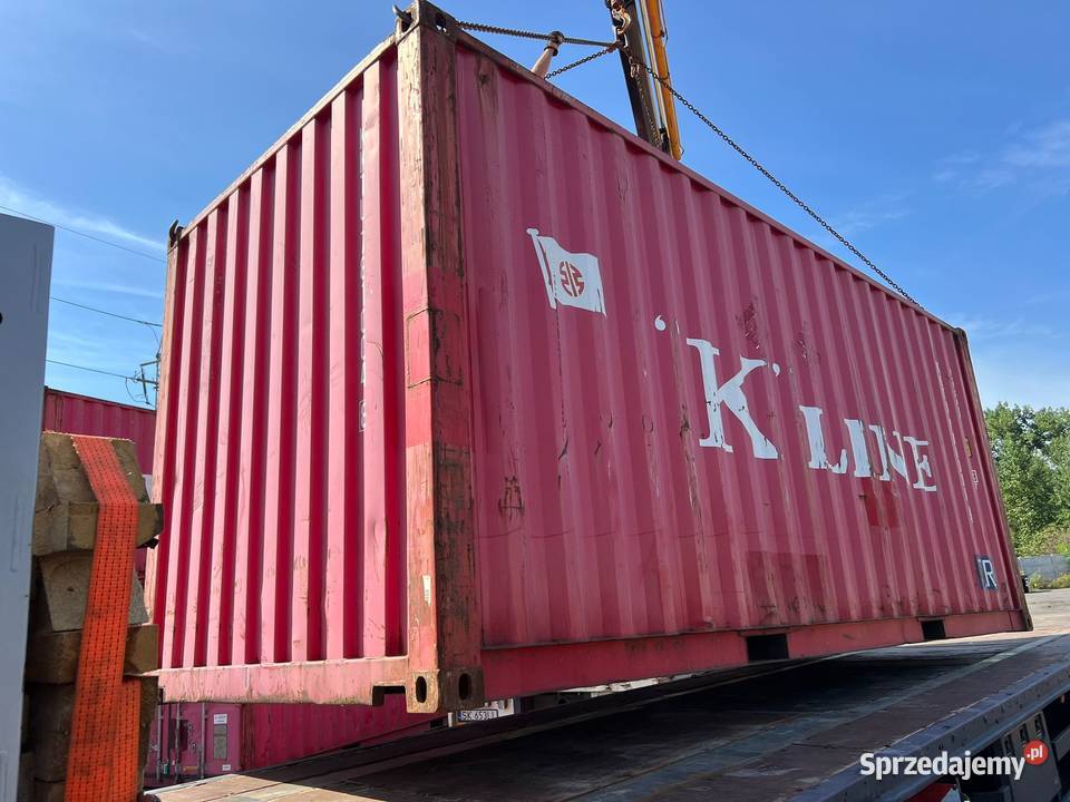 Kontener morski magazynowy 20DV 6 metrowy Twardogóra sprzedam