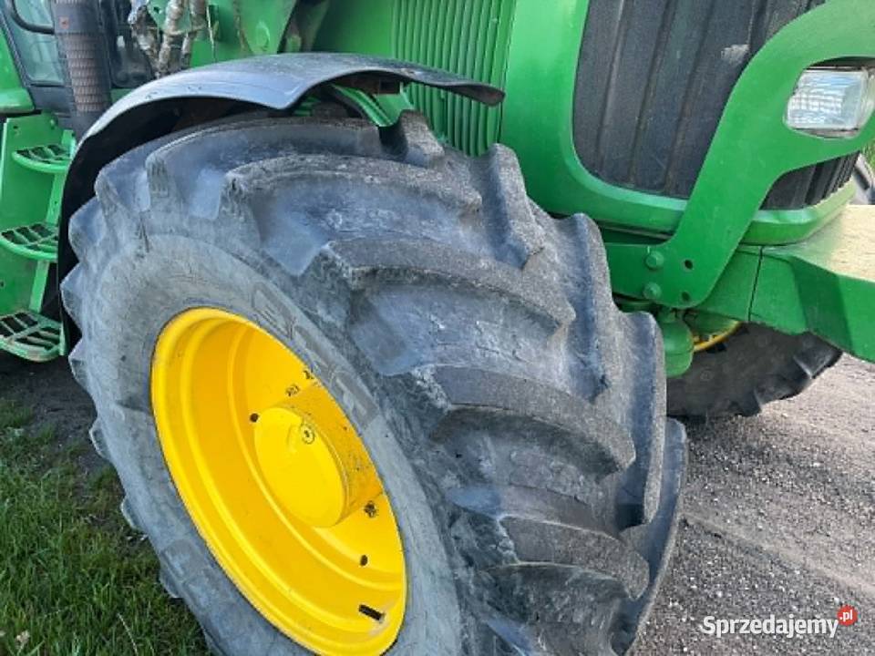 John Deere 6820 Z Ładowaczem Pneumatyka Koniecpol