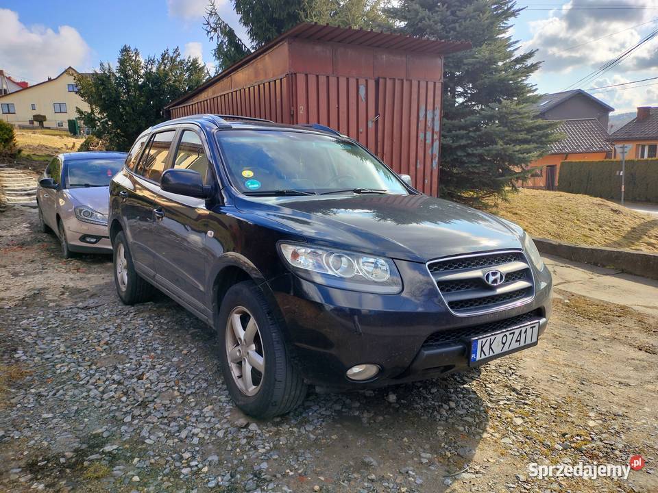 Hyundai Santa Fe II 27 v6 android auto 2656cm3 małopolskie Kraków sprzedam