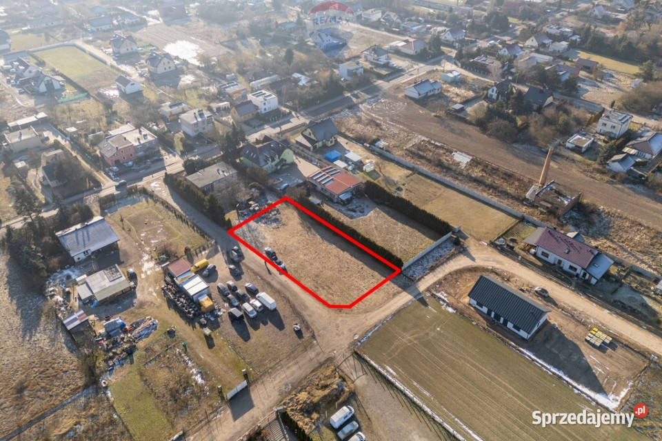 Rokietnica działka budowlana w 2 linii zabudowy 25m sprzedam