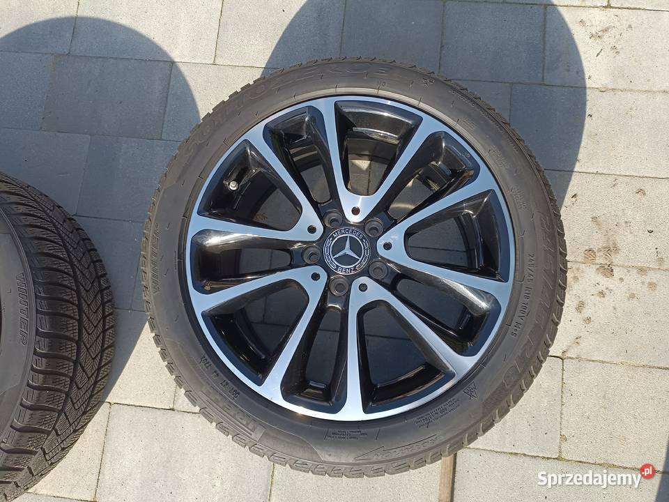 Felgi Mercedes 18 5x112 ET43 opony zimowe 24545 Ostrołęka
