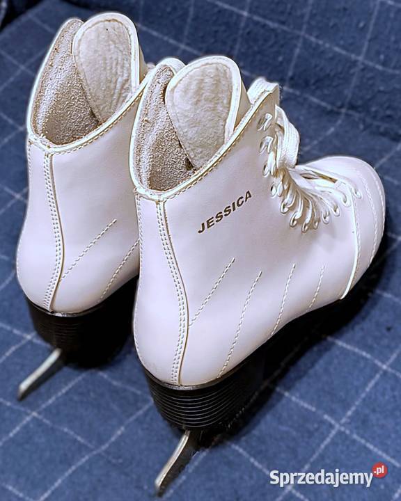 Łyżwy figurowe rozmiar 37 wkładki 23 Skóra Sport i Wypoczynek łódzkie Piotrków Trybunalski