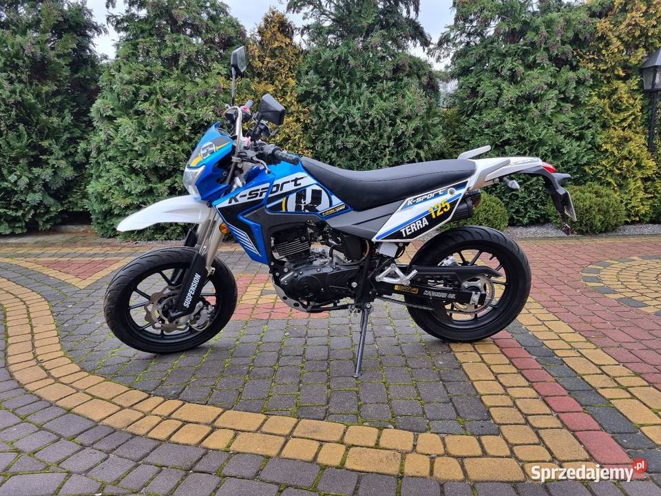 Motor Qingqi Karcher QM125GYH supermoto 125 Leżajsk