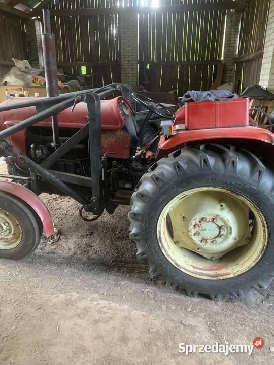 Ciągnik rolniczy Fiat 411z turem