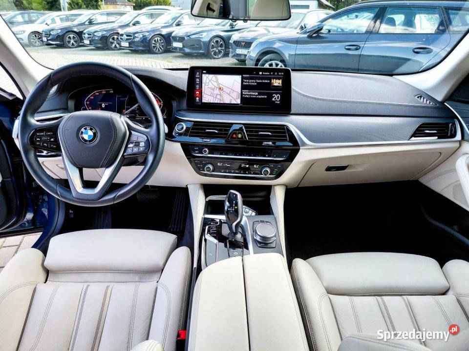 BMW SERIA 5 2022r FV23 Skóra LED PodgrzFotele Kraków