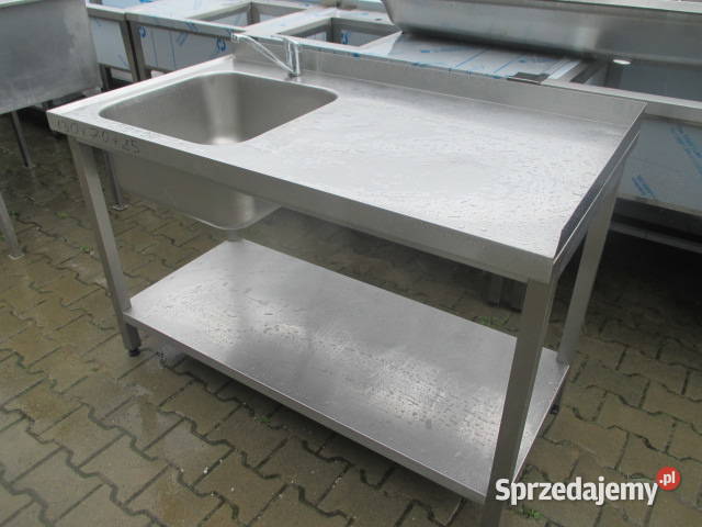 Zlew Gastronomiczny 1 komorowy z półką Ostrów Wielkopolski
