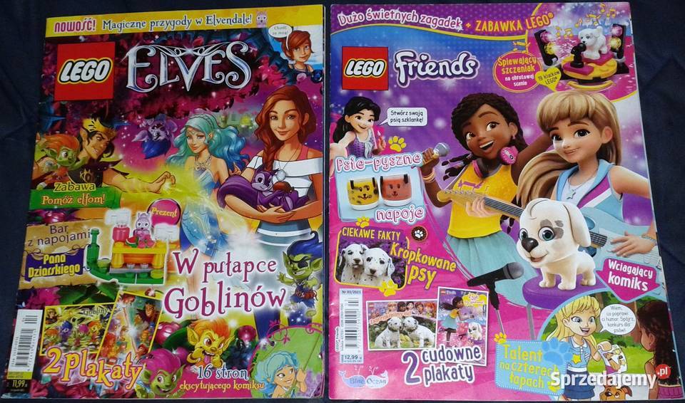 LEGO friends Komiks 16 egzemplarzy lubelskie Chełm sprzedam