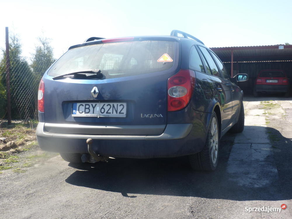 renault laguna kombi 2002 granat metalik 19 turb diesel Sicienko