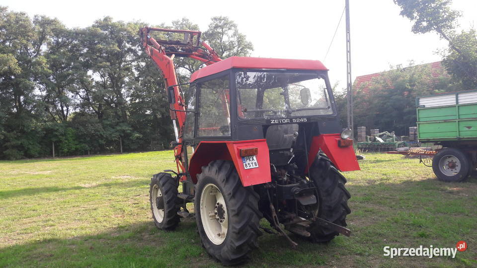 Zetor 5245 z turem Goliszew