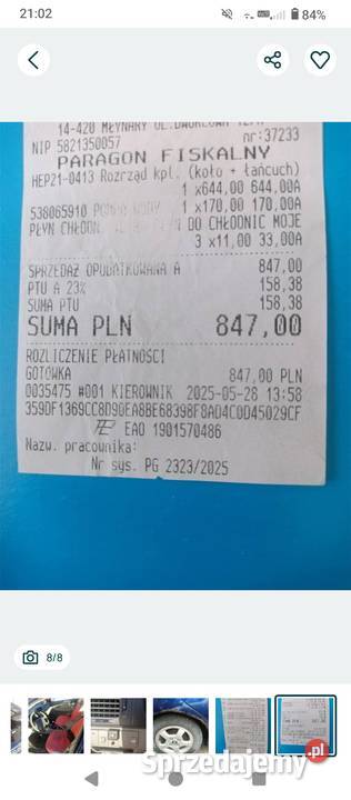 Kia Cerato benzynaLPG Młynary