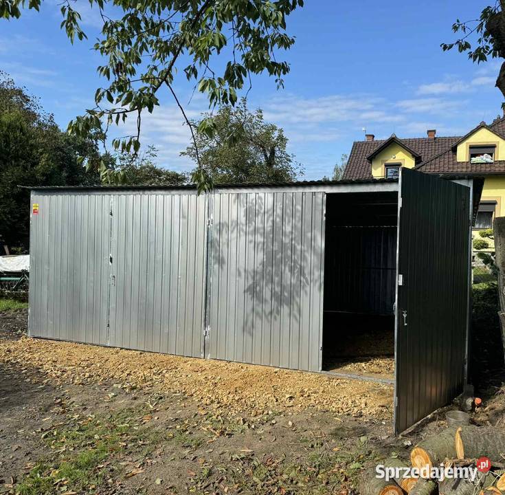 GARAŻ BLASZANY 3x5 II gatunek PRODUCENT POLSKA 133zł/m2 Kraków sprzedam