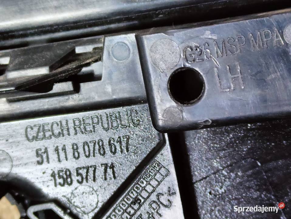 Kratka Zderzaka Lewy Przód BMW 4 G26 MPakiet