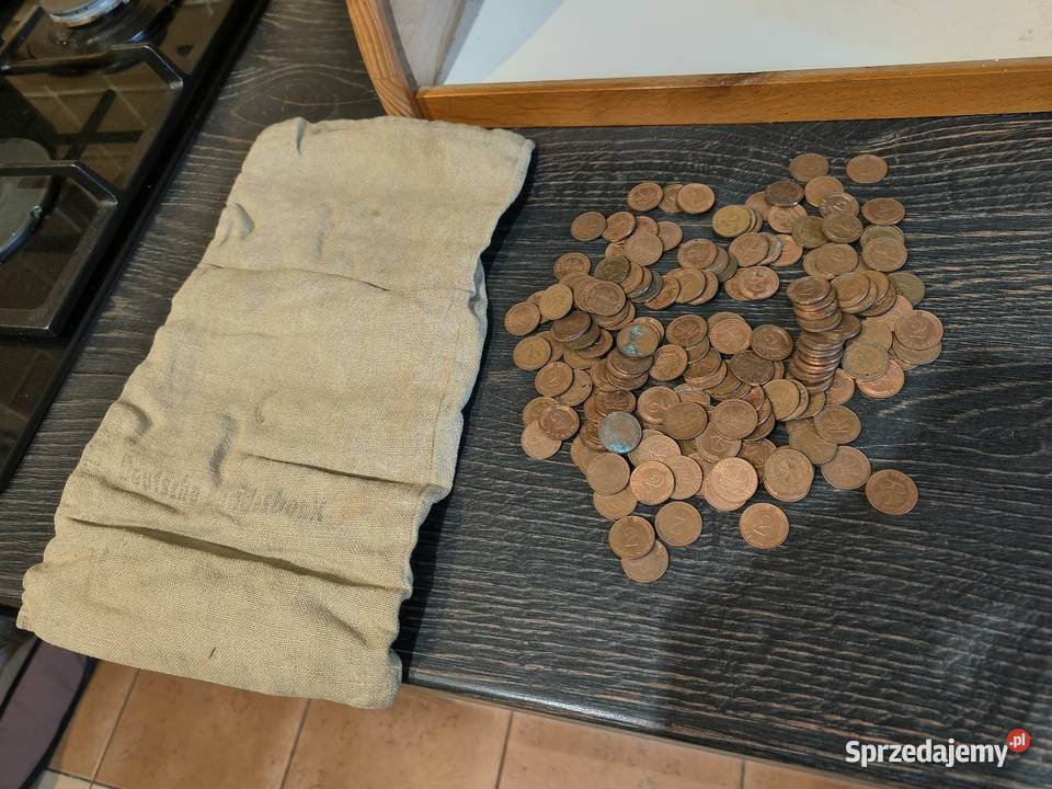 Sprzedam stare monety 2 Pfenning 160 sztuk Bytom