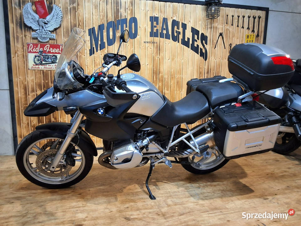 BMW R 1200 GS piękny motocykl BMW R 1200 GS