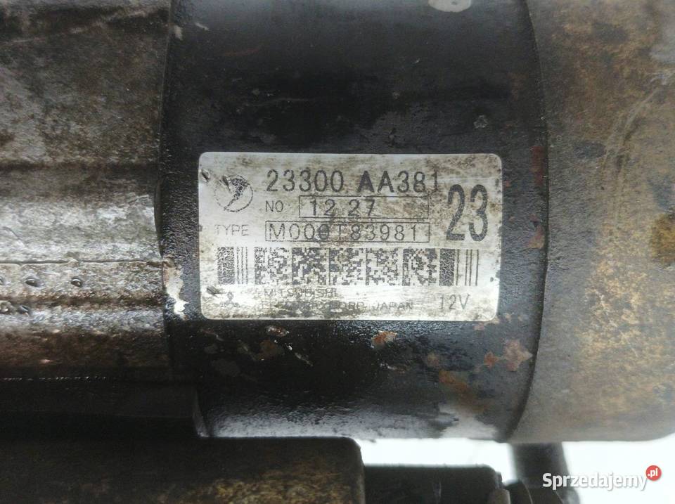 ROZRUSZNIK 23300 AA381 20 16V Subaru Forester I
