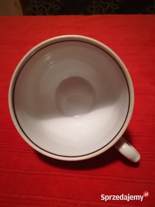 Porcelan serwis kawowy herbaciany opalizujący Kręćkowo
