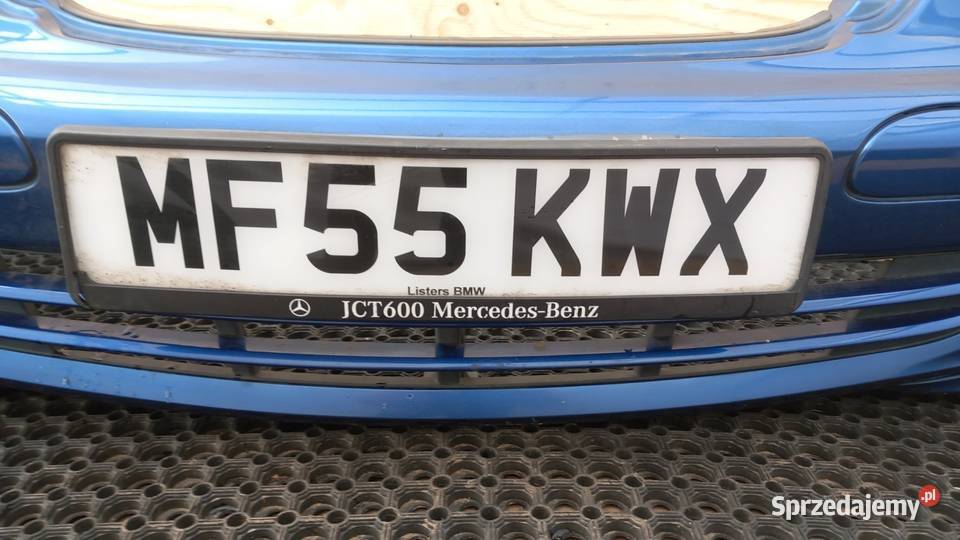 MERCEDES W203 LIFT ZDERZAK PRZÓD HALOGEN C345