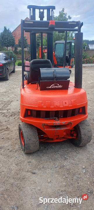Wózek widłowy Linde h30 LPG duplex 37m