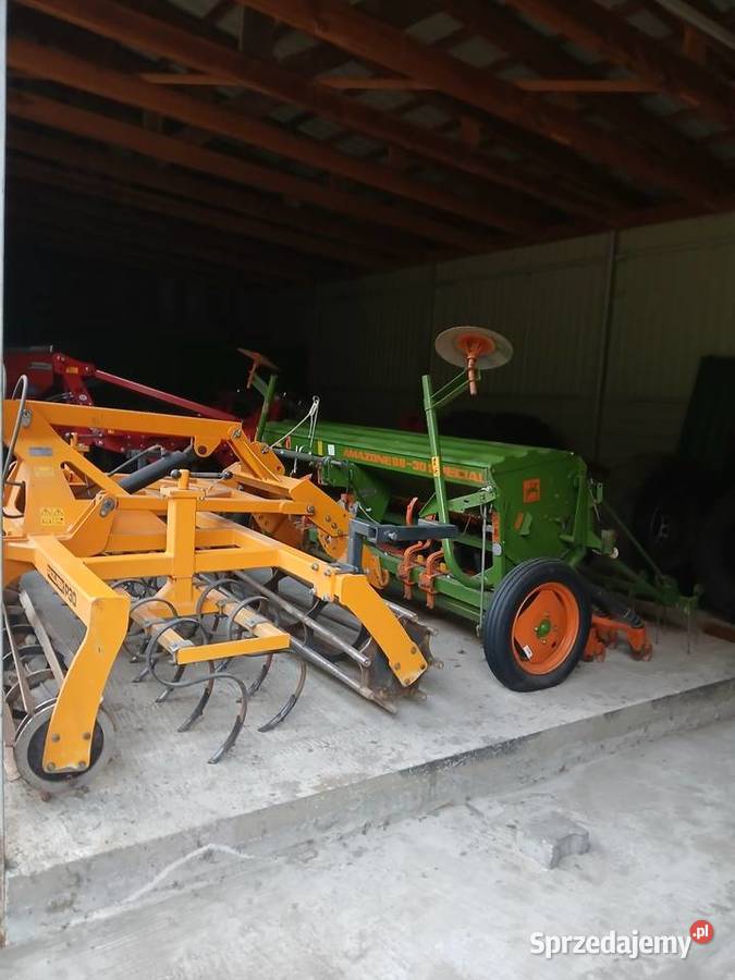 Agregat uprawowo siewny STALTECH Siewnik Amazone łódzkie Dłutów