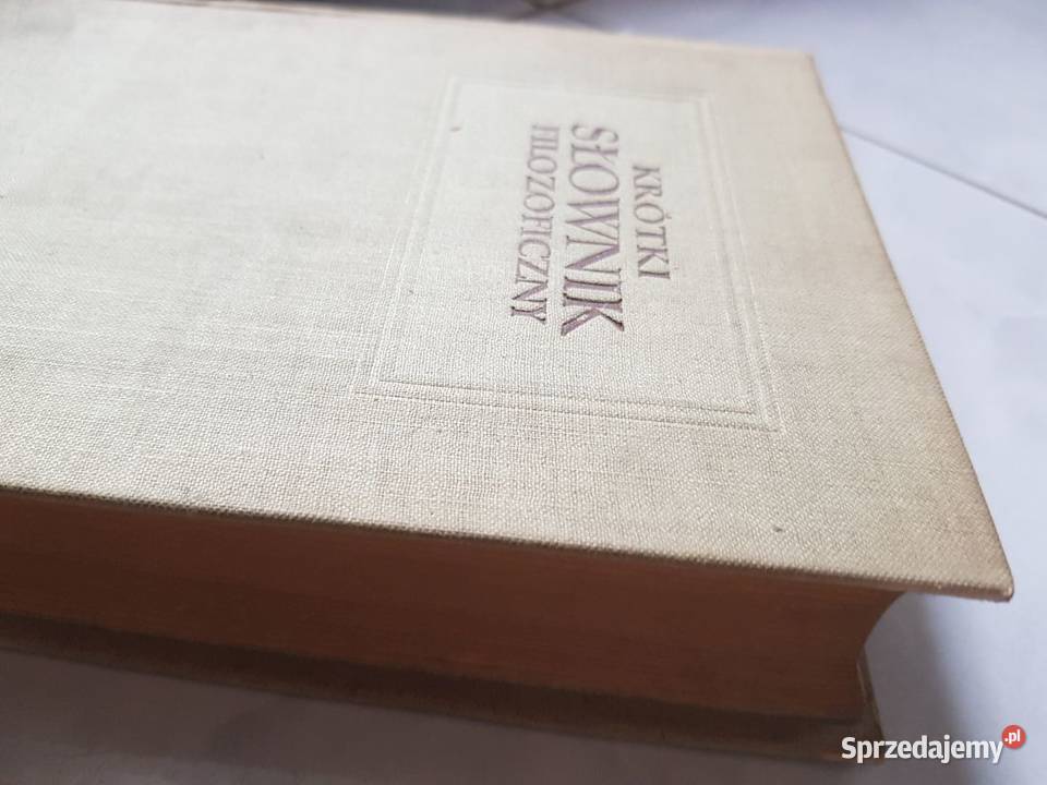 Krótki słownik filozoficzny 1955 Rozental Judin Kielce