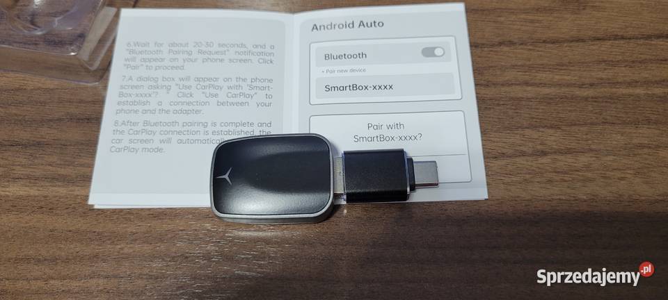 Carplay AI Box Android Auto Plug And Play NOWOŚĆ Sosnowiec sprzedam