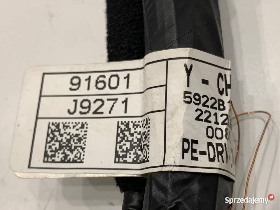 WIĄZKA DRZWI PRZÓD LEWY HYUNDAI KONA 91601-J9271 1.6 199KM PRZEWÓD ...