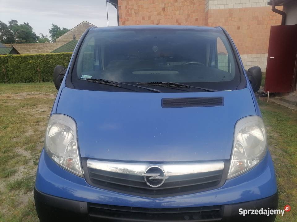Opel vivaro lift 2007r sil 20d 3osoby zamiana Motoryzacja Jędrzejów