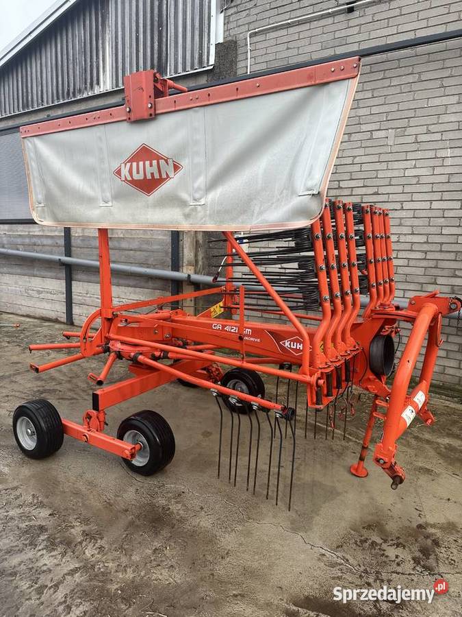Zgrabiarka Kuhn GA 4121 GM Pierwszy właściciel nieuszkodzony Boguty-Pianki