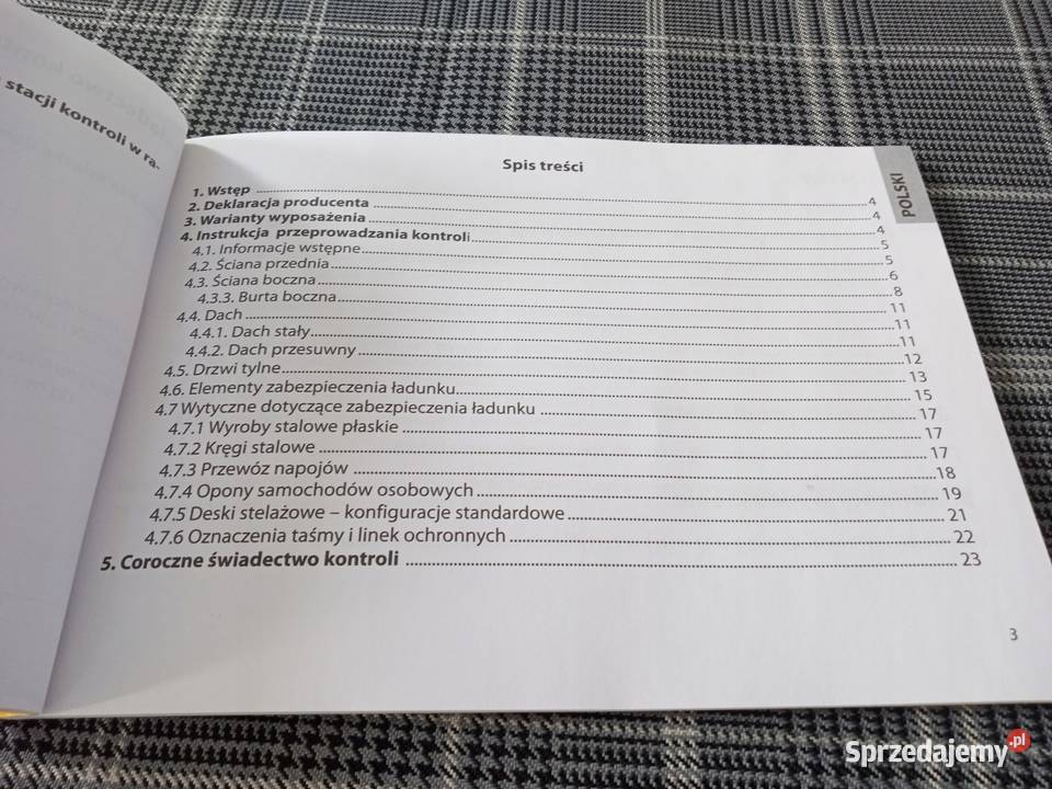 WIELTON Naczepa Przeczepa Instrukcja Obsługi łódzkie Łódź sprzedam