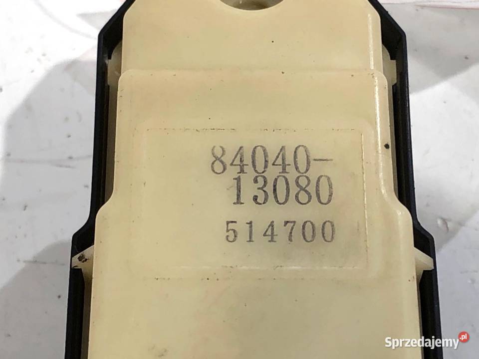 PRZEŁĄCZNIK SZYB TOYOTA COROLLA E12 8404013080 sprzedam