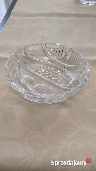 Zestaw 4 miseczek salaterek popielniczek szkło Żyrardów sprzedam