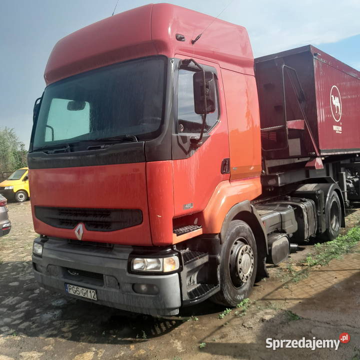 Renault Premium 420 19T hydraulika 2002 silnik wielkopolskie Piaski