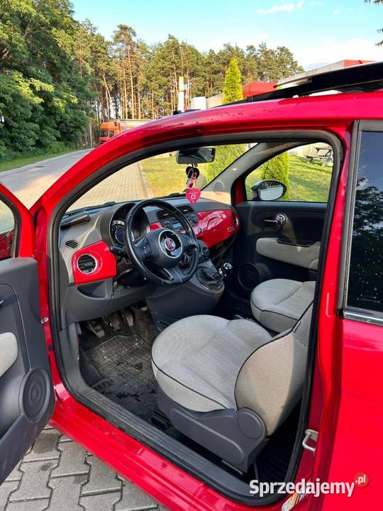 Fiat 500 sprzedam szyberdach 500 wielkopolskie Wolsztyn